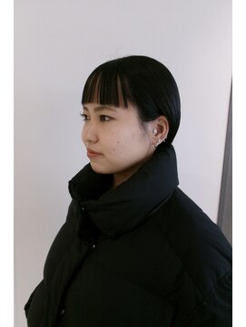 カイラ(KAILA) ショートヘア/髪質改善/酸性シルクストレート　福本