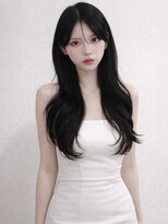 ユウキカガヤキ(YUUKI KAGAYAKI) 姫路 レイヤーカット ロング 姫路 縮毛矯正 縮毛矯正 自然