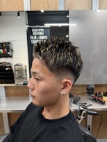 リレーションメンズヘアー(RELATION MEN'S HAIR)&nbsp;ニュアンスパーマシャドウパーマスペインカールフェード