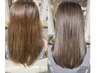 【うねり・くせ・膨らみケア】ポテツァストレート＋カラー髪質再生Tr￥18700