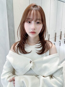 ロンドクレール 川崎(Lond clair) グレーブラウン似合わせカット/ミニボブレイヤー/川崎