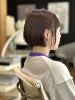 トランクサロンカッパード&nbsp;大人切りっぱなしボブ/iイルミナカラー/シリカトリートメント