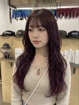 チオ(Chio)&nbsp;透明感カシスボルドーと小顔レイヤーカット