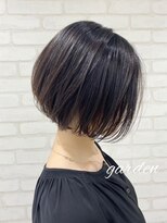 ガーデン 小山店(garden)&nbsp;宇都宮ショートボブショートカット白髪ぼかしハイライト白髪染め