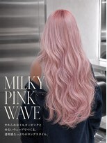 ヘアセラヴィ 雨ヶ谷(hair C'est La Vie)&nbsp;ミルキーピンクウェーブ
