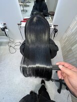 ロンドシェリ 仙台(Lond Cheri)&nbsp;髪質改善縮毛矯正前髪顔まわり酸性ストレート仙台縮毛矯正