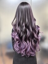 ワンスタイル(One style)&nbsp;【ケアブリーチ2回】バレイヤージュ＋髪質改善トリートメント