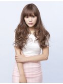 ゆるふわカールがポイントの脱力系ウェーブ♪
