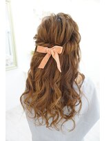 ヘアアンドメイクジップ恵比寿 (Hair＆Make ZIP)&nbsp;ふわふわハーフアップ　ヘアセット