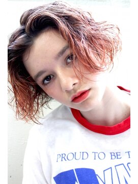 ミラバイグリーン(Mira by green) ８０’ｓ　グランジウェーブ　【センターパート】 01