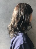 ブリーチなしのブルージュカラー☆ 【担当.丸山】