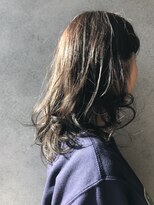 ヘアサロンM 新宿&nbsp;ブリーチなしのブルージュカラー☆ 【担当.丸山】