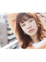 アピッシュ シーナ 海老名店(apish ciena)&nbsp;デザインカラーマッシュウルフ切りっぱなしボブ☆佐藤光