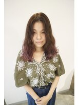 ロア ヘアーアンドビューティー(LOA hair&beauty) グラデーションセミロング