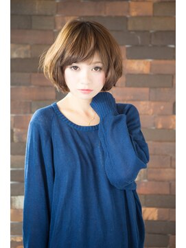ライズ バイ レボ(RISE by REVO) 【RISE by REVO 我孫子】大人可愛い くせ毛風 フェミニンボブ☆
