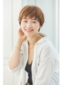 プチボーイッシュなナチュラルショート☆