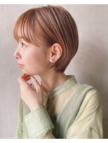 ベル 銀座並木通り店(Belle)&nbsp;好感度抜群！女の子らしい短かすぎないショート《骨格補正小顔》