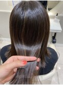 髪質改善　ツヤ髪スタイル