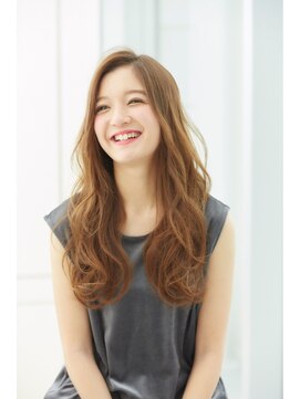 ミチオノザワヘアサロンギンザ 静岡店(Michio Nozawa HAIR SALON Ginza) 中村アン風！かきあげバング×ラフウェーブ！