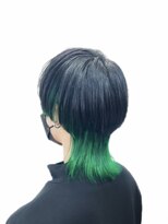 ホワイト 梅田(white)&nbsp;＊メンズ＊ウルフ×グリーン