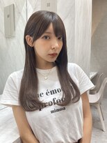 ロンド マーレ 天神大名店(Lond mare)&nbsp;イメチェン/チェリーブラウン/フェミニン/ダークアッシュ/束感