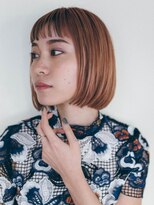 ピズム(PISM)&nbsp;チェリーブラウン/ダスティーピンク/ミニボブ/ヘルシースタイル