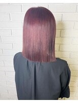 サボン ヘア デザイン カーザ(savon hair design casa+) NATSUMIカラー◆ワインレッド