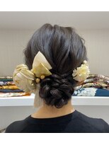 フェリーチェ(Felice)&nbsp;成人式ヘア　アップヘア　シニヨンアレンジ