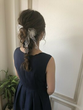 メルク(merc.) 編みおろしアレンジ