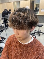 ニアウ 伊勢崎連取店(Niau)&nbsp;メンズマッシュツイストスパイラルパーマ