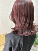 高発色◎ブリーチなしのチェリーピンク