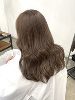 ヘアーアイストゥーレ(HAIR ICI TRE)&nbsp;ブリーチなし ベージュカラー 担当渡辺聖