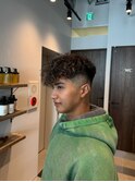 ハイライトスペインカール フェード