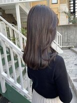ガリカ 渋谷(Gallica)&nbsp;【mami】韓国風大人暗髪ベージュ/ブリーチなし/地毛風カラー