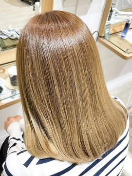 アルクバイネオリーブ 荻窪店(arc by neolive) 【ブリーチなし】オリーブベージュカラー