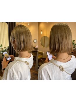 《徳山/駐車場有》[髪の芯から潤い、艶めく美髪へ]ダメージに合わせた施術でずっと触っていたくなる髪に。