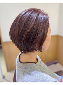 オモルフィ ひばりヶ丘店(Omorfi) ピンクブラウン