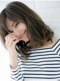 イルミナ/ダブルカラー/バレイヤージュ/ミルクティーベージ