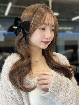 エヌアイ オモテサンドウ(ni omotesando) ☆韓国ガーリーヘア リボンアレンジ くびれヘア☆