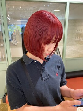 ラヴィズム(LUVISM) ◎韓国ヘアー顔周りレイヤーおくれ毛前髪万代新潟