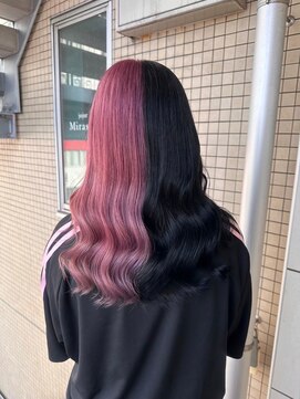 ミラージュ 船橋(Miraju) ツートンカラー/カット[船橋/プルエクステ/ダブルカラー]