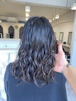 アンジュベイナハ (Ange Bay NAHA)&nbsp;セミロング×ゆるめパーマ