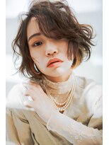 リスボーン(RESBORN) 【20,30代ナノバブルでボブでも遊びのあるウェーブインナーに】