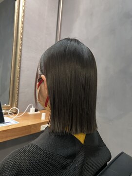 スイート ヘアデザイン(Suite HAIR DESIGN) ナチュラルストレート×タッセルボブ