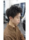 スパイキーショート/メンズパーマ/ピンパーマ/メンズカット