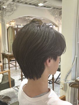 サンバイセライロ 千葉(SAN. by celilo) 毛流れセンターパート/ニュアンスパーマ/メンズパーマ/関祐翔