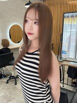 アロ 大阪梅田(alo)&nbsp;【momoa】ブリーチなし透明感ベージュ《ブリーチ/大阪梅田》