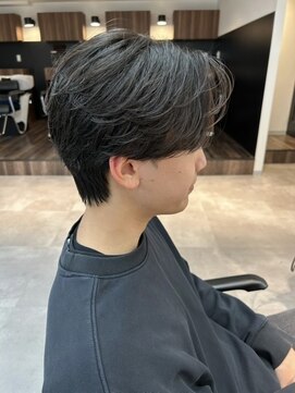 シーフ 千葉(Cyf) ニュアンスパーマ/毛流れセンターパート/メンズヘア/関祐翔