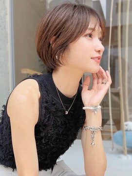 アイドットプラス 札幌大通り(i.+ODORI) 前髪あり小顔つや髪顔まわり簡単スタイリング丸みショート