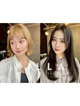 骨格に合わせた小顔ヘアは前髪カット＆顔周りで決まります*こなれ感あるレイヤーカットもお任せ[新静岡駅]